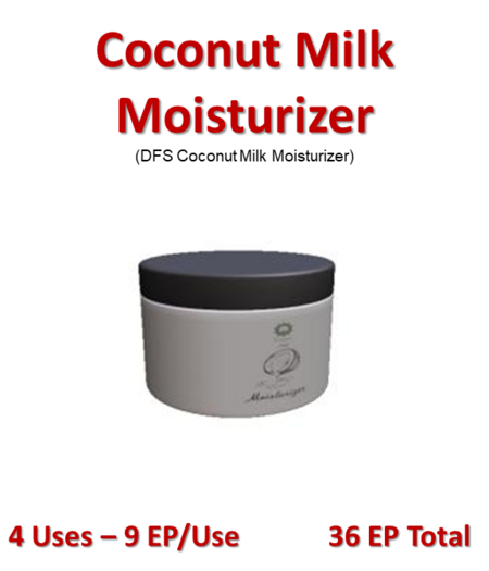 DFS Coconut Milk Moisturizer (DFS - Texture Only)