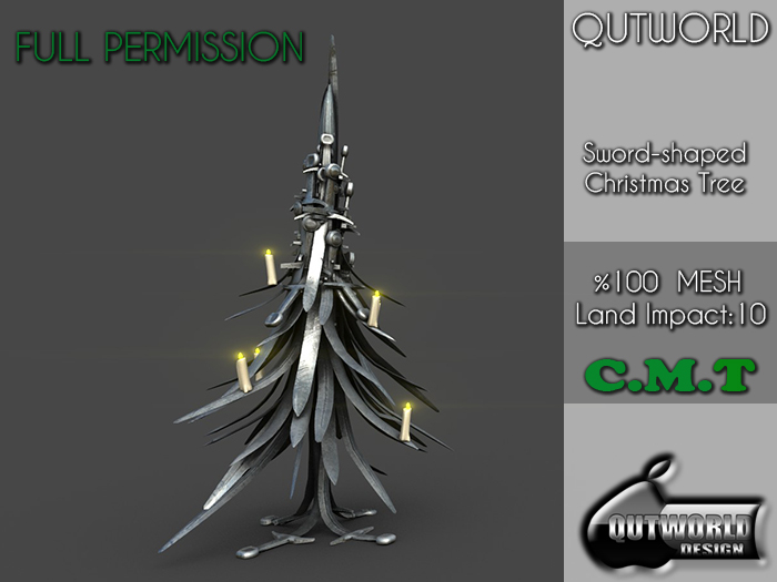 .::QUTWORLD Sword-shaped Christmas Tree::.FP