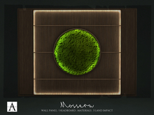 Architect. Mossera Wall Panel #1