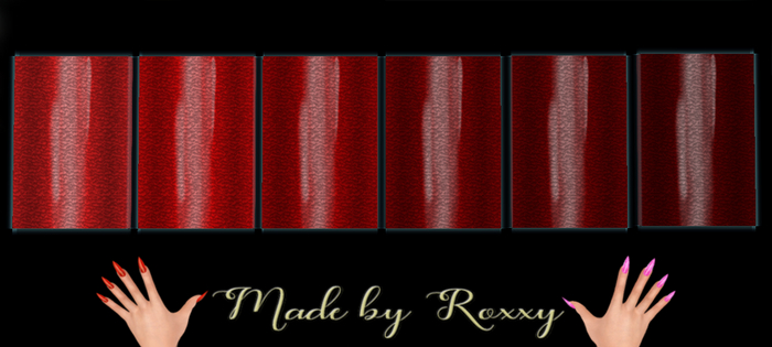 Made by Roxxy - Reborn Nails Hud Textured Reds