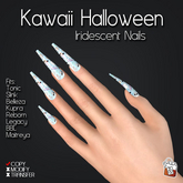 ~TL~ Kawaii Halloween Iridescent Nails
