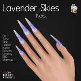 ~TL~ Lavender Skies Iridescent Nails