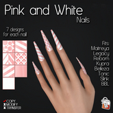 ~TL~ Pink and White Nails