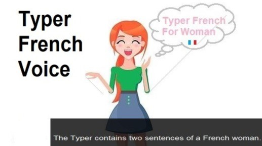 ::MDB:: Typer Voice in French Woman