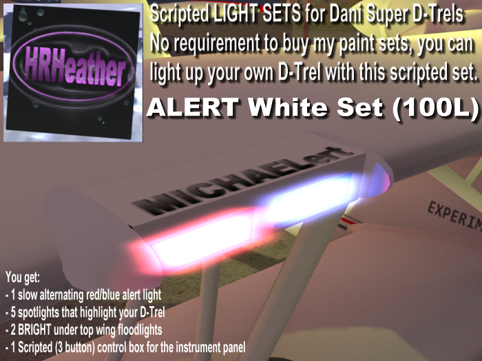 [HRH] GENERIC Alertlight WHITE Set (BOX)