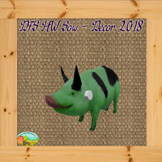 DFS HW Sow - Decor 2018