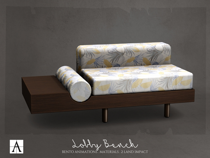 Architect. Lobby Bench // tropical