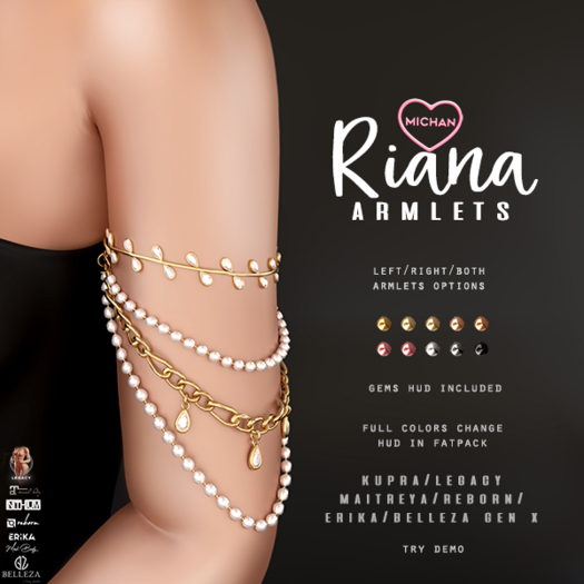 MICHAN - Riana Armlets Fatpack
