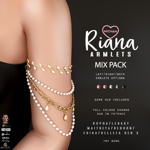 MICHAN - Riana Armlets [Mix Pack]
