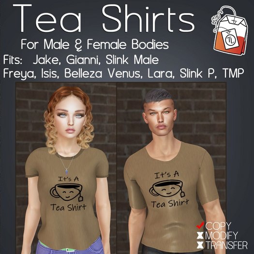 ~TL~ It's A Tea Shirt Collection