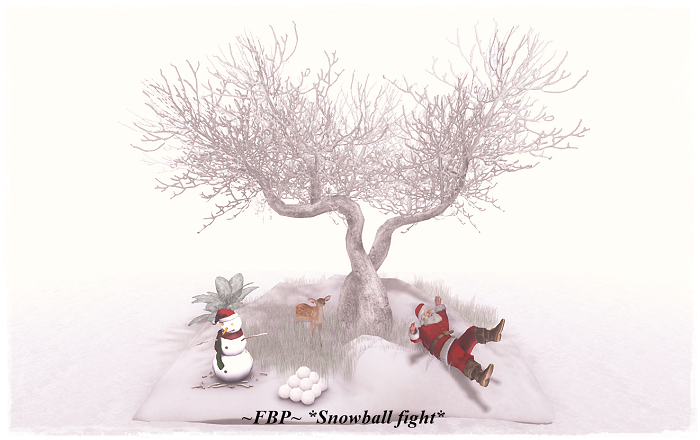 Snowball fight