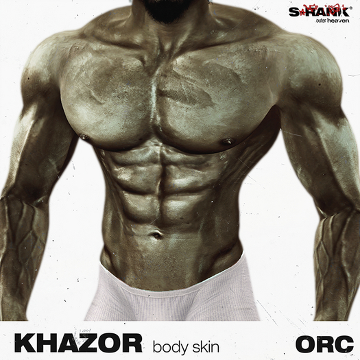 S-RANK "KHAZOR" BODY SKIN / ORC TONE