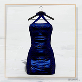 * Harmonia Original Gems Blue Lycra Anne Choker Dress Maitreya Slink Freya Legacy Perky Reborn