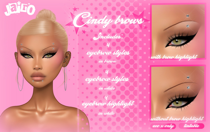  #JAIRO // cindy thin brows !! <3
