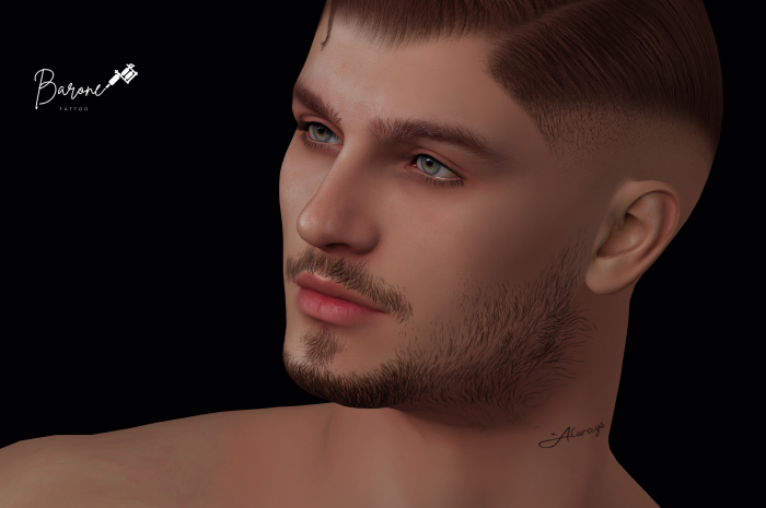 ::Barone Tattoo:: Always (neck)