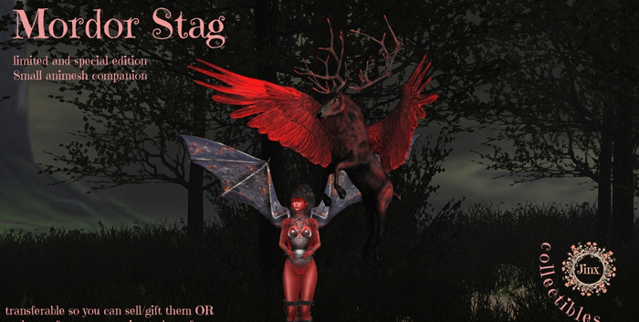 Jinx Collectible : Mordor Stag Small Companion - Rezz to Open