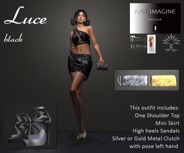 LUCE BLACK by JI PACK (ADD)