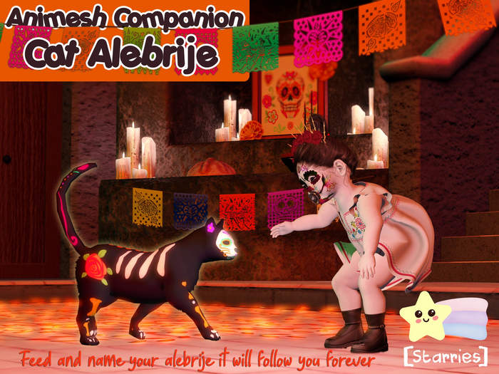 [Starries] Cat Alebrije Animesh Companion