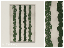 Mithral * Large Vine Frame (White)
