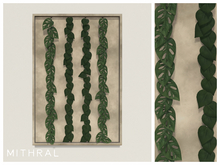 Mithral * Large Vine Frame (Beige)