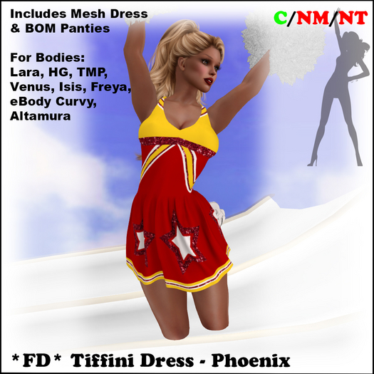 *FD* Tiffini Dress [Boxed] Phoenix
