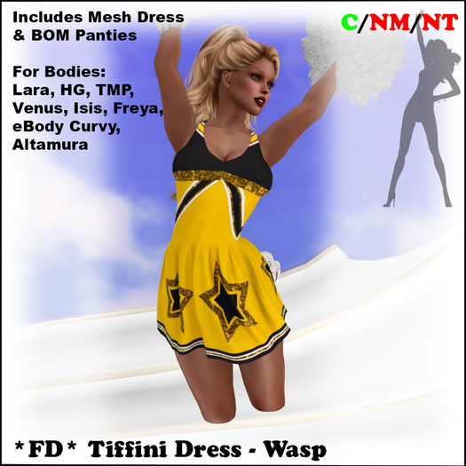 *FD* Tiffini Dress [Boxed] Wasp