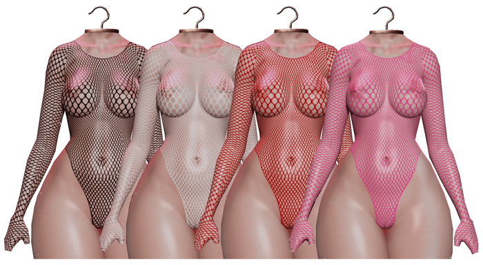 Tatiko - Fishnet Bodysuit