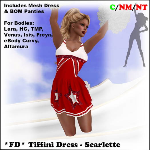 *FD* Tiffini Dress [Boxed] Scarlette