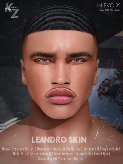 KARMAZZ Leandro Skin - Luka 3.1 Evox - Velour Tan Tone