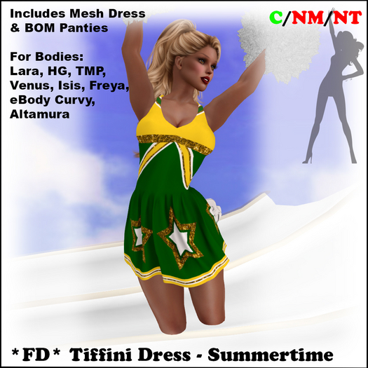 *FD* Tiffini Dress [Boxed] Summertime