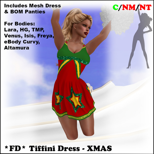 *FD* Tiffini Dress [Boxed] XMAS