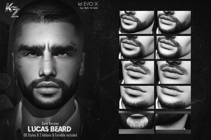 *DEMO Lucas Beard Dark Version