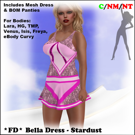 *FD* Bella Dress [Boxed] Stardust