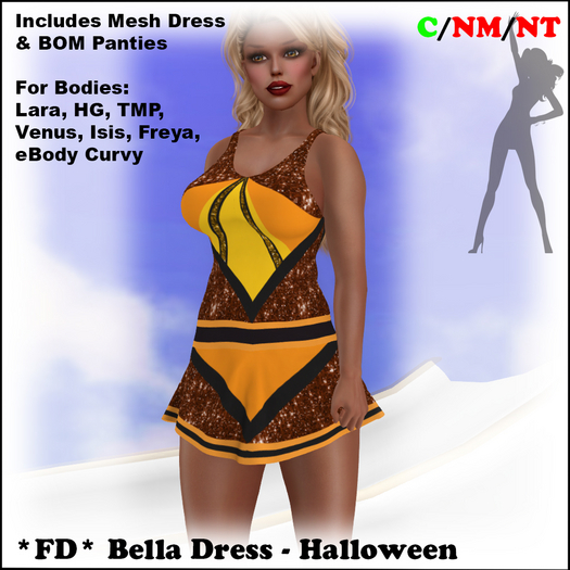 *FD* Bella Dress [Boxed] Halloween
