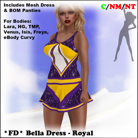 *FD* Bella Dress [Boxed] Royal