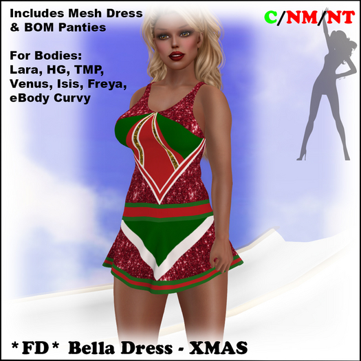 *FD* Bella Dress [Boxed] XMAS