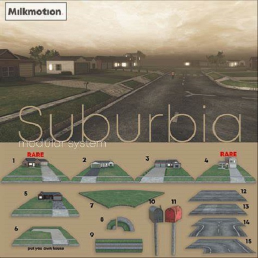 (Milk Motion) suburbia - house 5