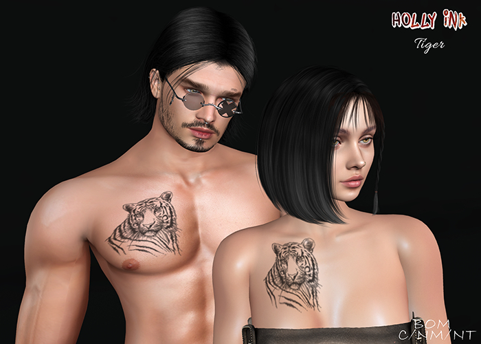 Holly Ink - Tiger BOM tattoo