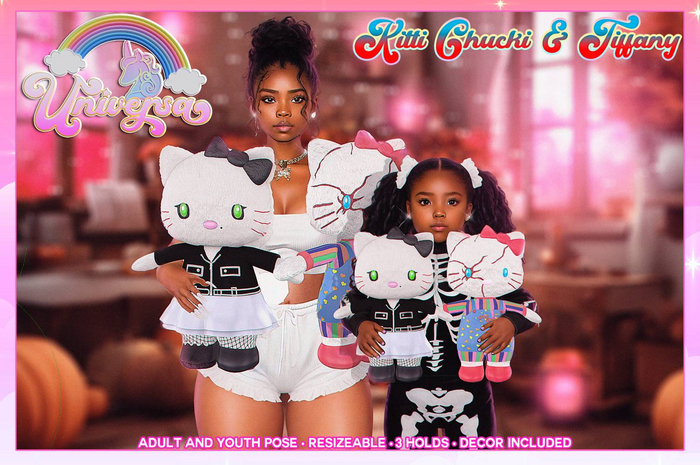 #UNIVERSA - Kitti Chucki & Tiffany Plushies
