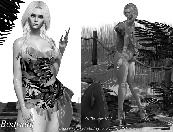 [LS] RUFFLES BODYSUIT DEMO