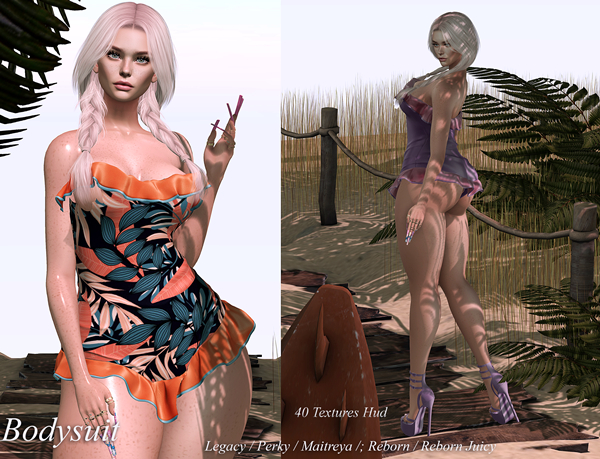 [LS] RUFFLES BODYSUIT