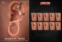KARMAZZ Modulo 05 -Tattoos & Bandages Set - Gauged S & Dropped Ears