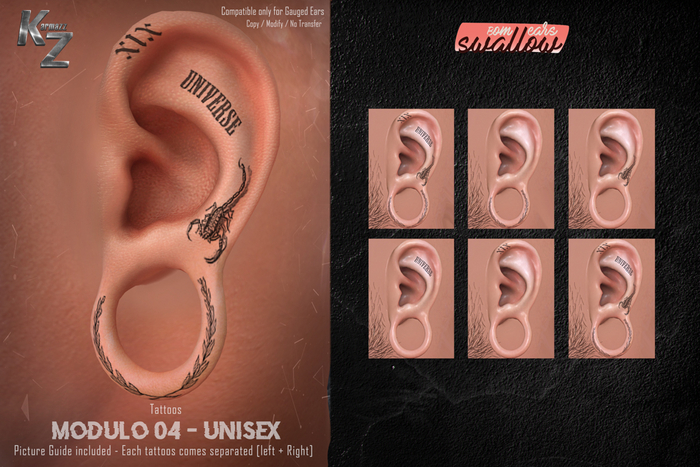 KARMAZZ Modulo 04 - Tattoos -  Gauged S 