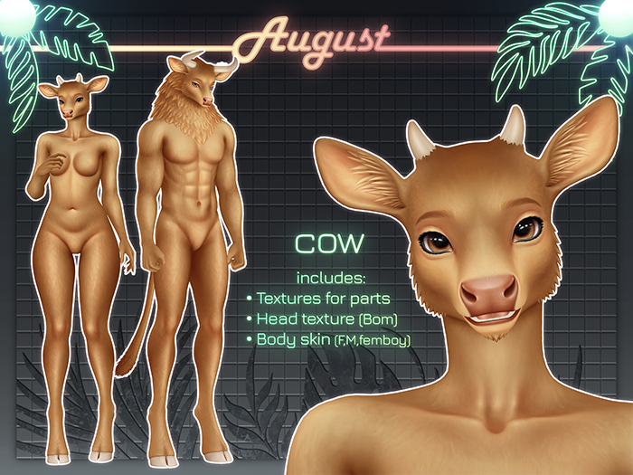 [• AUGUST •] - Cow brown (MOD for Herby)