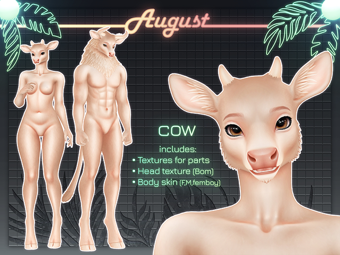 [• AUGUST •] - Cow milk (MOD for Herby)