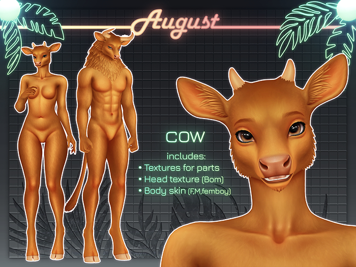 [• AUGUST •] - Cow ginger (MOD for Herby)