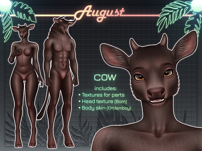 [• AUGUST •] - Cow chocolate (MOD for Herby)