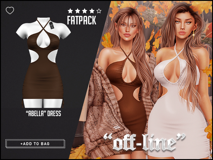 "Off-Line" x "Abella" Dress / Fatpack
