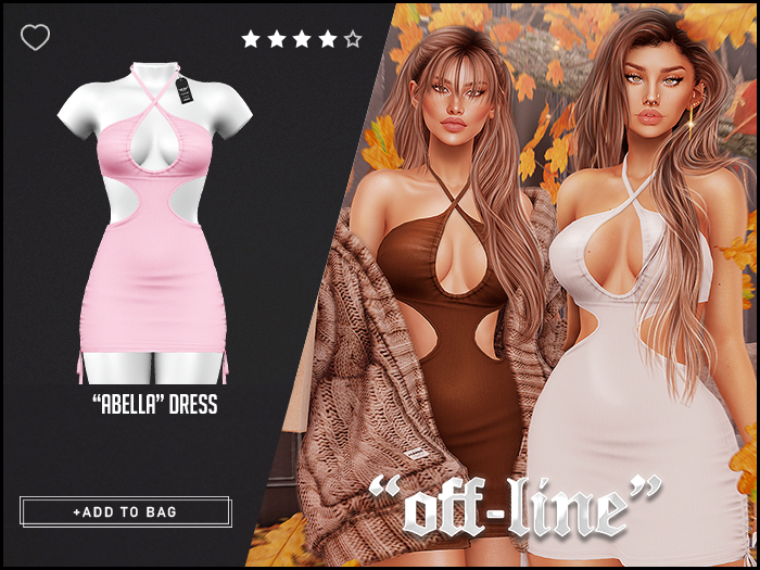 "Off-Line" x "Abella" Dress / Softy