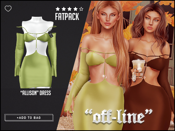 "Off-Line" x "Allison" Dress / Fatpack